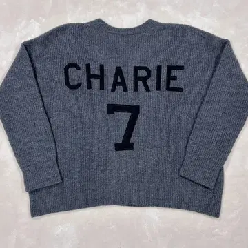 [ 새상품급 ] Deuxieme Classe CHARLIE 로고 니트 울