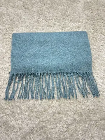 MOUSSY 머플러 스카이블루