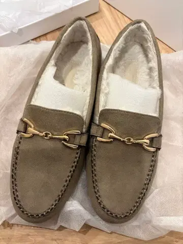 그린 레이블 릴랙싱 웜 비트 모카신 신발