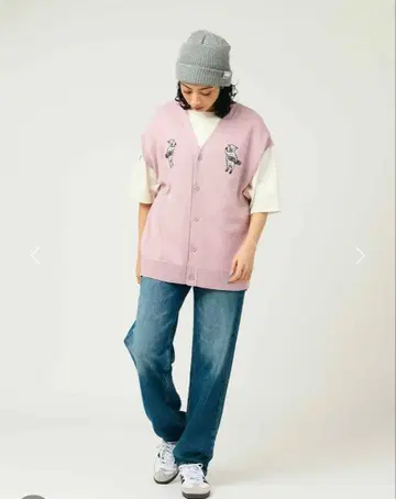 그라니프 라무 초프 베스트, 니트 모자 세트 판매