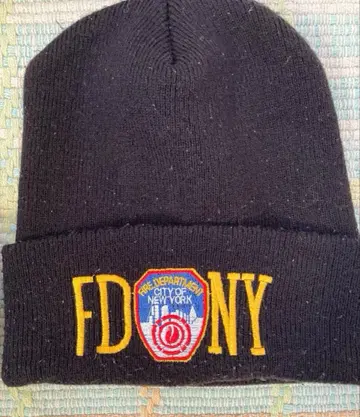 FDNY 뉴욕 파이어맨 니트 모자 비니