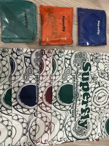 [ 미사용 새상품 ] Superfly 에코백 + 테이블 크로스