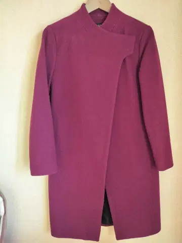 [ 새상품급 ] KATE SPADE SATURDAY 퍼플 롱 코트 S