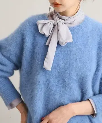 slobe iena 시어 보타이 풀오버