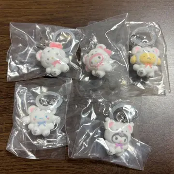 세미 컴프 산리오 캐릭터즈 메지루시 액세서리 후와후와 스노우