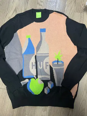 HUF STILL LIFE CREWNECK SWEATER