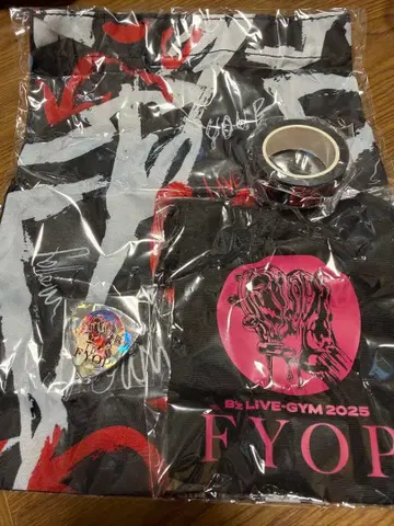 B'z LIVE-GYM 2025 FYOP 가챠가챠 4종 세트