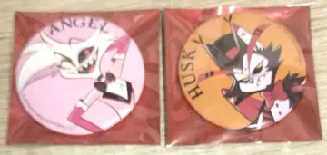 해즈빈 호텔 허스크 엔젤 시크릿 캔뱃지 B 마루이 57mm