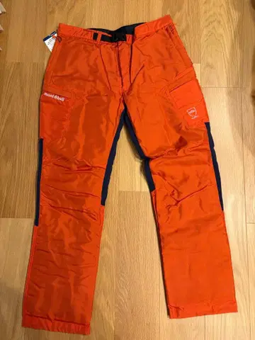 몽벨 워크 팬츠 오렌지/네이비