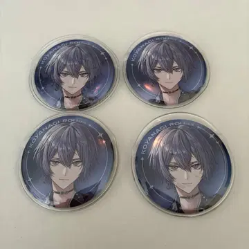 Half Anniversary 하프애니 코야나기 로우 캔뱃지 등신