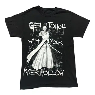 BLEACH 애니메이션 T셔츠 블랙