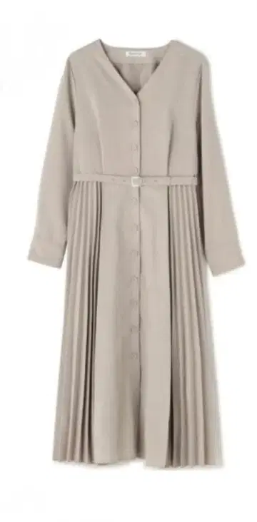 [ 새상품 ] 내추럴 뷰티 베이직 사이드 플리츠 원피스 S 사이즈