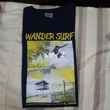 WANDER SURF 비치 T셔츠 L 사이즈