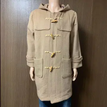 [ 구제 의류 ] 더플 코트 기모 원단 안감 체크 무늬