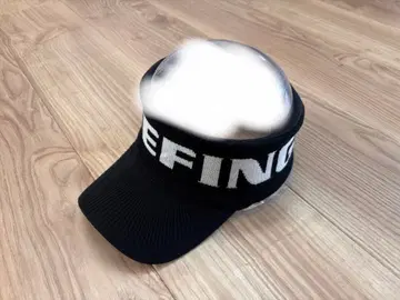 브리핑 니트 바이저 블랙