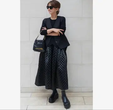 메탈릭 퀼팅 스커트 마이 스트라다 그레이스 콘티넨탈 좋아하시는 분께