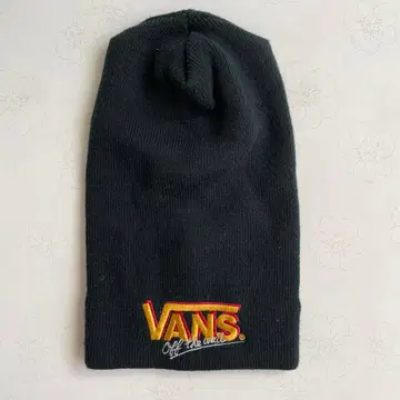 VANS 짙은 녹색 니트 모자