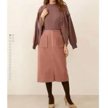 PROPORTION BODY DRESSING 지퍼 타이트 스커트