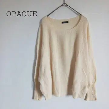 오페크 캐시미어 니트 긴팔 스웨터 일본제 부드러운 캐시미어 100%