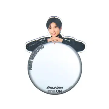 Snow Man 메구로 렌 거울 스티커
