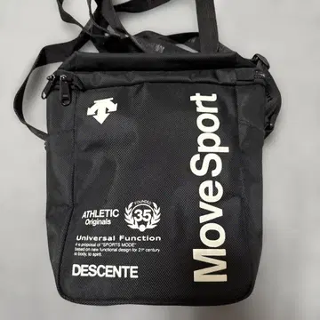 DESCENTE MoveSport 숄더백 블랙
