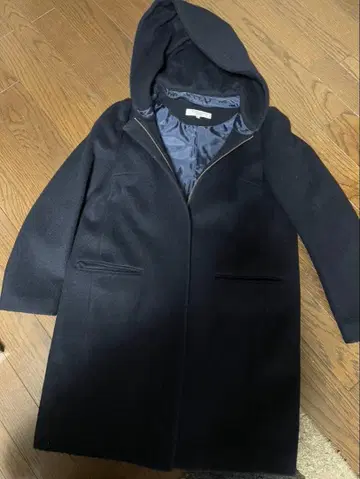 NATURAL BEAUTY BASIC 블랙 롱 코트