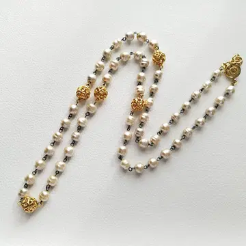 SONIA RYKIEL 소니아 리키엘 담수 펄 롱 목걸이