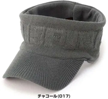 브리핑 골프 니트 바이저 차콜 그레이