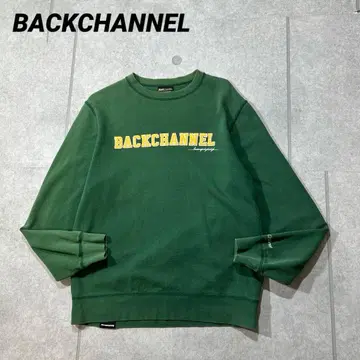 굿 페이드 BACKCHANNEL 백 채널 롱 티셔츠 남성용 L 그린