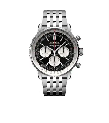 새상품급 AB0138211B1A1 내비타이머 정품 팔찌