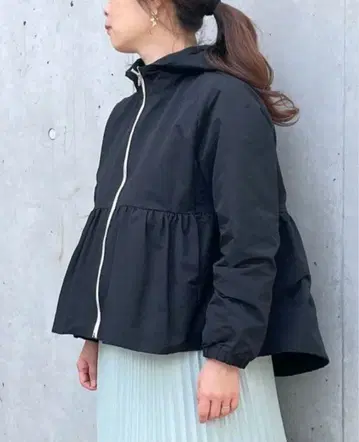 keep my closet 발수 풀오버 블루종