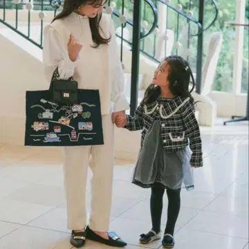 kobelettuce 포멀 3종 세트 프티 L 사이즈 화이트 고베 레터스