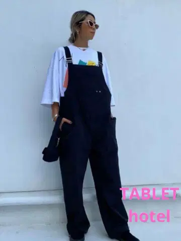 TABLEThotel SUDO 블랙 오버롤