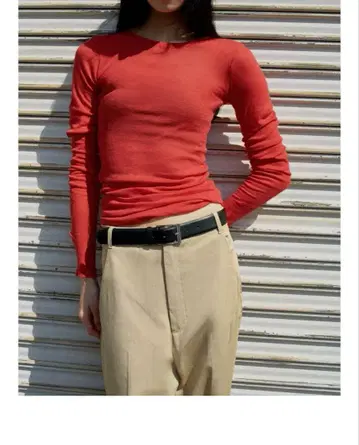 ZARA 수피마 코튼 T셔츠 L