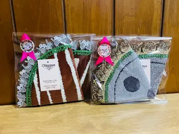 [ 새상품 ] 긴자와 레이스 손수건 ( 2개 세트 )