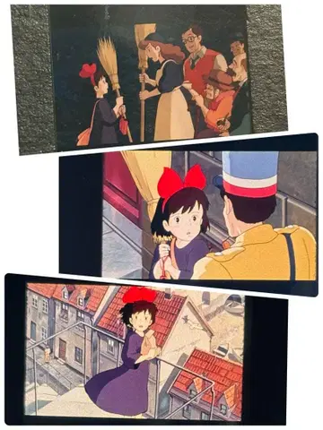 미타카의 숲 지브리 미술관 필름 입장권 티켓 마녀 배달부 키키 3점