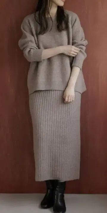 어반 리서치 니트 셋업