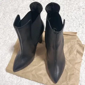 GIUSEPPE ZANOTTI 가죽 숏부츠 블랙