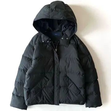 새상품급 쉽스 SHIPS 다운 자켓 블랙 숏 기장 다운 코트