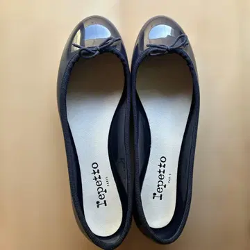Repetto 네이비 발레리나 신발 37