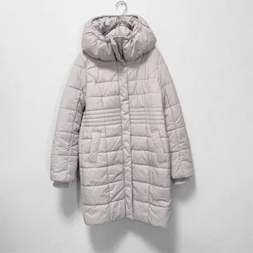 무루아 충전솜 롱 코트 1 입체 후드 S