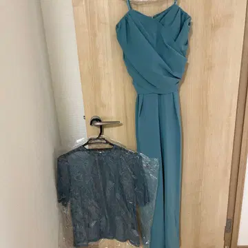 블루 팬츠 드레스 클리닝 완료