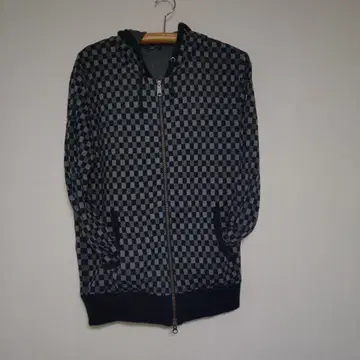 다케오 키쿠치 체크 후드티