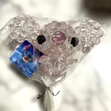 스티치 엔젤 비즈 키링