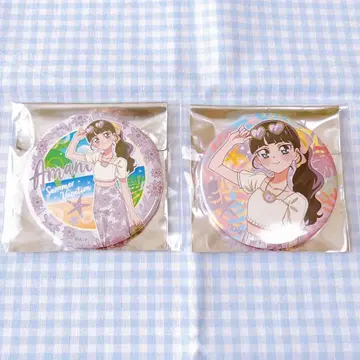 데파프리 프리티 스토어 캔뱃지 아마네 썸머 바케이션