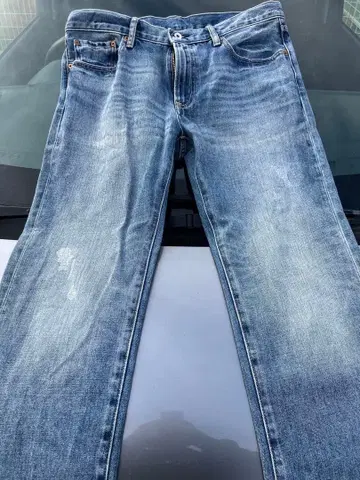 유니클로 스트레이트 데님