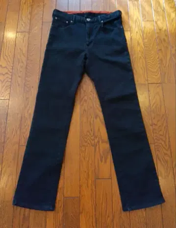 저지 에드윈 블랙 데님 청바지 M 남성용 EDWIN 속기모