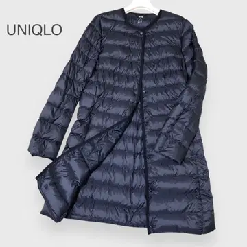 컨디션 최상 UNIQLO 워셔블 울트라 라이트 다운 코트 M 여성용