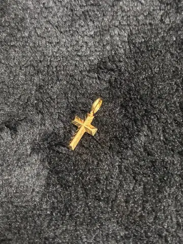 sjx 목걸이 크로스 참