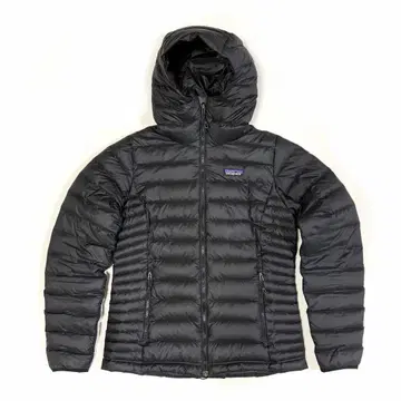 파타고니아 다운 스웨터 후디 다운 자켓 아우터 블랙 S